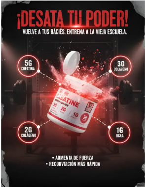 Creatina Premium para Mujeres | Old School Monohydrate